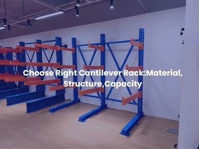 Choisissez le bon support en porte-à-faux : matériau, structure, capacité
